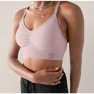 New Kindred Braverly Nellie Lace Racerback Wireless Bra Size XL